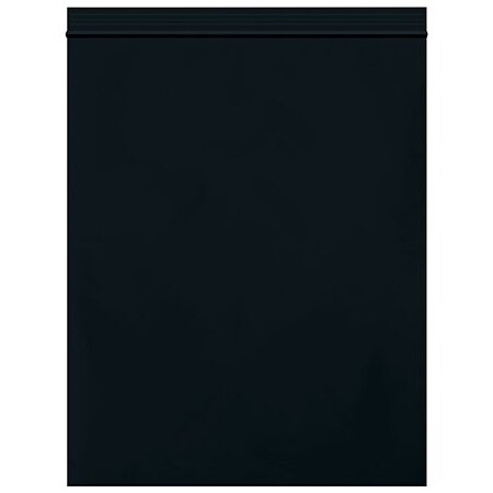 Bsc Preferred 8 x 10'' - 2 Mil Black Reclosable Poly Bags, 1000PK BUY03998213